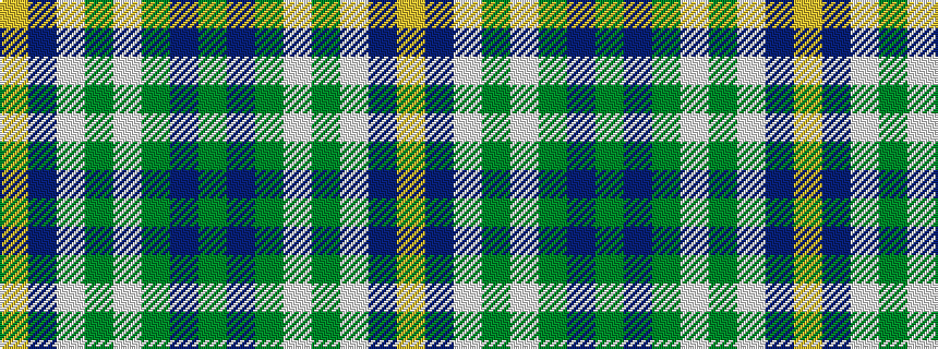 idealised woven sample of pattern GBGWGWBY