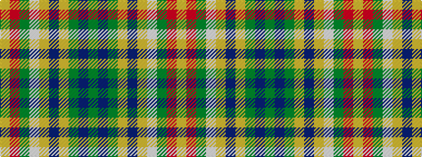 idealised woven sample of pattern GBGYBYWGRY