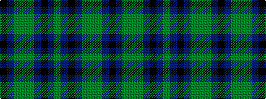 idealised woven sample of pattern GBKBGGGBK
