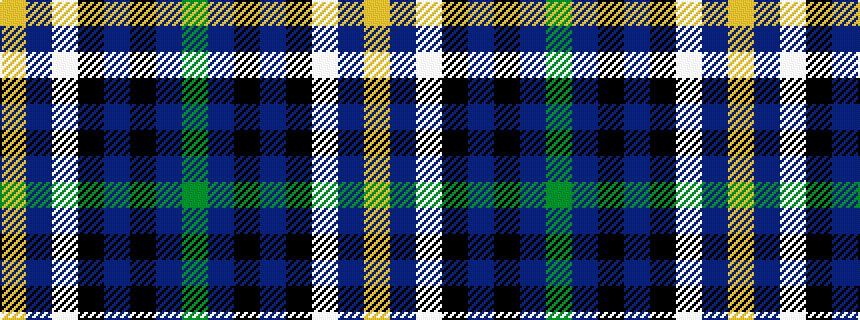 idealised woven sample of pattern GBKBKWBY
