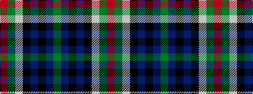 idealised woven sample of pattern GBKBKWGR