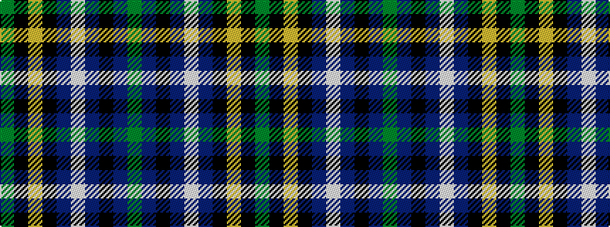 idealised woven sample of pattern GBKBWBKYKG