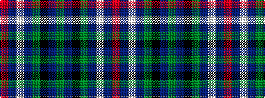 idealised woven sample of pattern GBKGBWBR