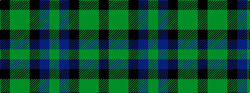 idealised woven sample of pattern GBKGGK