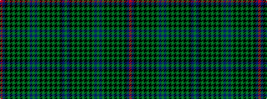 idealised woven sample of pattern GBKGKGKGKGKGBGBGKGKGKGKGKBR