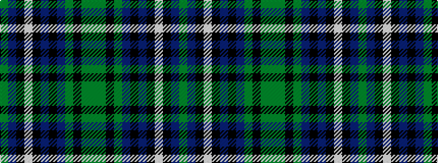 idealised woven sample of pattern GBKWKBKBGKGG