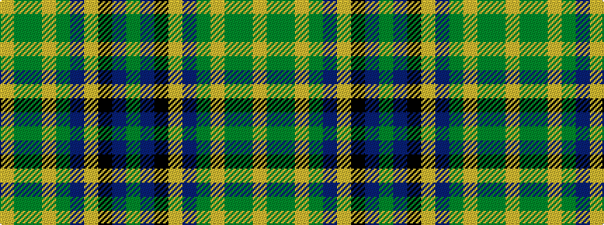 idealised woven sample of pattern GBKYBGYGGY