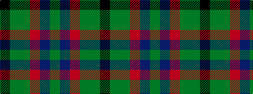 idealised woven sample of pattern GBRGGK