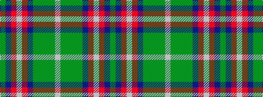 idealised woven sample of pattern GBRWRBGGGGW