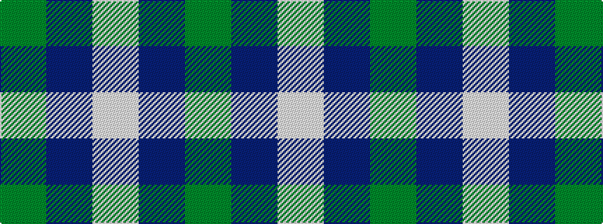 idealised woven sample of pattern GBW