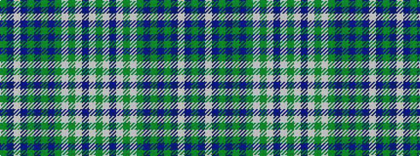 idealised woven sample of pattern GBWBGBGBGWGWBWG