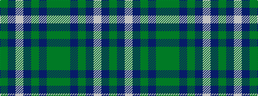 idealised woven sample of pattern GBWBGBGG