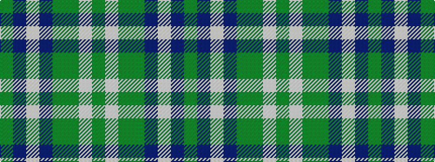 idealised woven sample of pattern GBWBGGWG