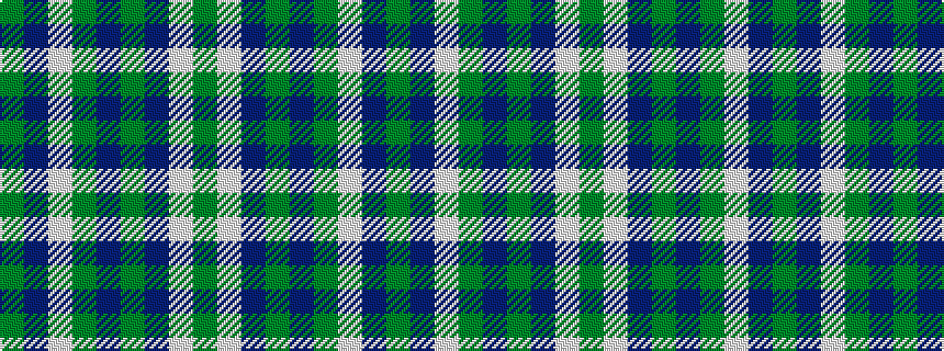 idealised woven sample of pattern GBWGBGBWG