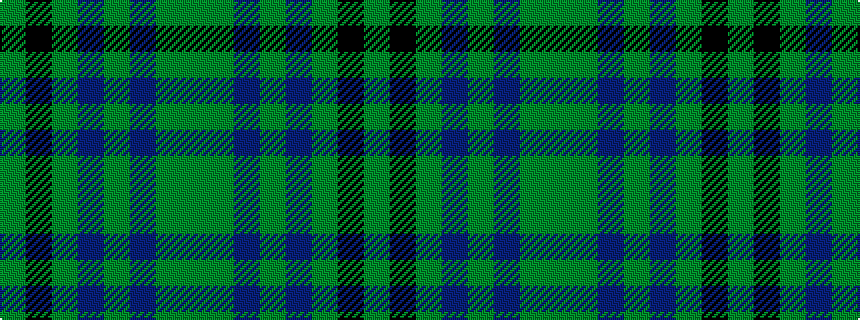 idealised woven sample of pattern GGBGBGKG