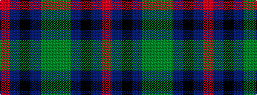idealised woven sample of pattern GGBKBR