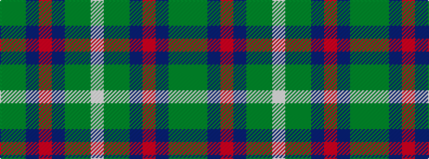 idealised woven sample of pattern GGBRBGGW