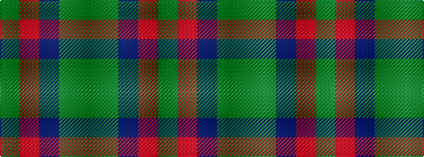 idealised woven sample of pattern GGBRG
