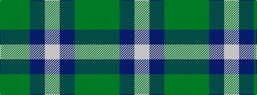 idealised woven sample of pattern GGBW