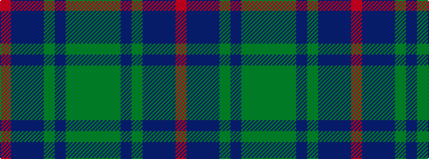 idealised woven sample of pattern GGGBGBBBR