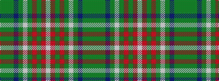 idealised woven sample of pattern GGGBGWGRGRW