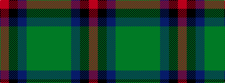 idealised woven sample of pattern GGGBKR