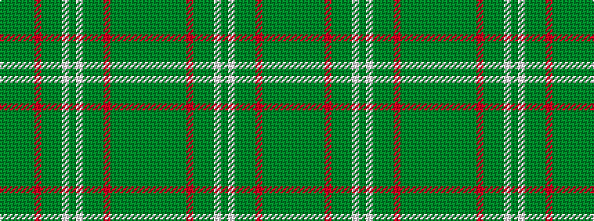 idealised woven sample of pattern GGGGGGRGGGWGWGGGRGGGGG