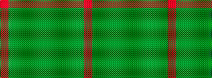idealised woven sample of pattern GGGGGR
