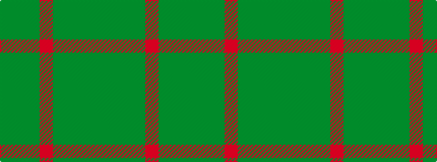 idealised woven sample of pattern GGGGRGGG