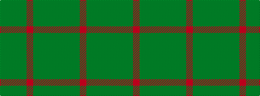 idealised woven sample of pattern GGGGRGGGG