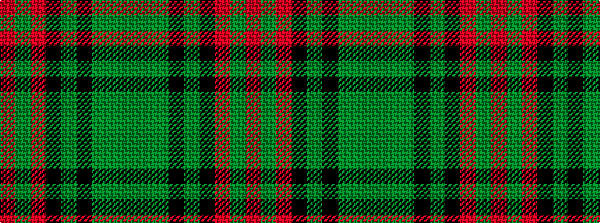 idealised woven sample of pattern GGGKGKRGR