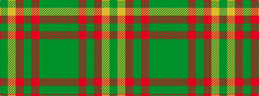 idealised woven sample of pattern GGGRGRYG