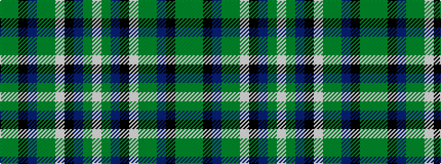 idealised woven sample of pattern GGKBGGWKBGW