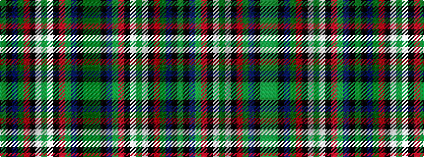 idealised woven sample of pattern GGKBGRKWGWKRGBKG