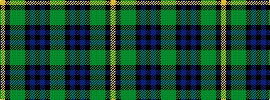 idealised woven sample of pattern GGKBKBKGGGKY