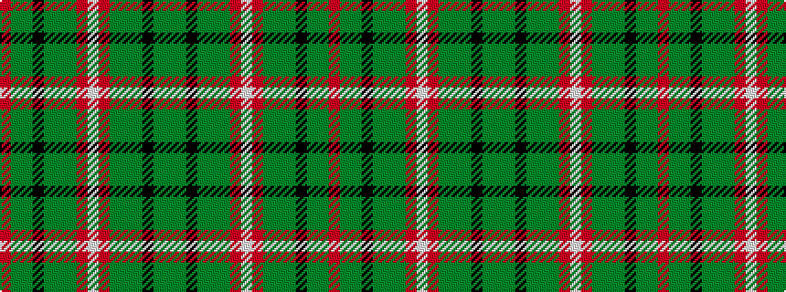 idealised woven sample of pattern GGKGGGRWRGGGKGGR