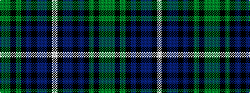 idealised woven sample of pattern GGKGKBKBBKW