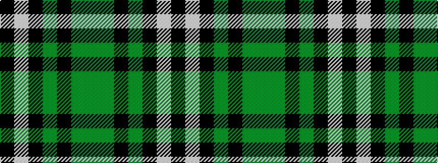 idealised woven sample of pattern GGKGKWK