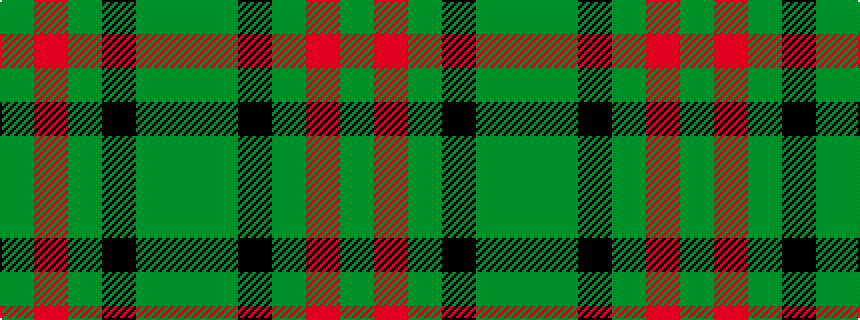 idealised woven sample of pattern GGKGRG