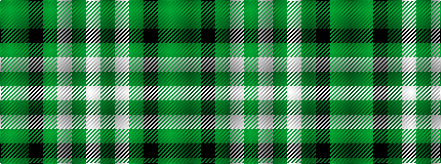 idealised woven sample of pattern GGKGWGW
