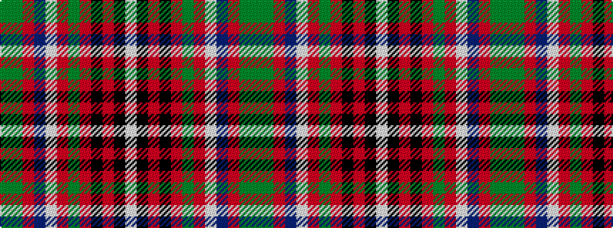 idealised woven sample of pattern GGRBWRGRKRKW