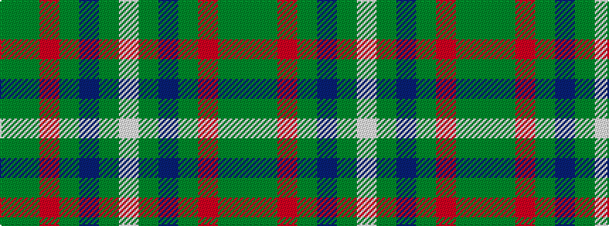 idealised woven sample of pattern GGRGBGW