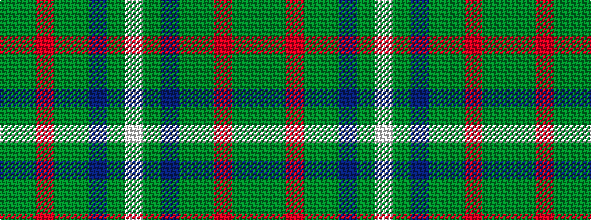 idealised woven sample of pattern GGRGGBGW