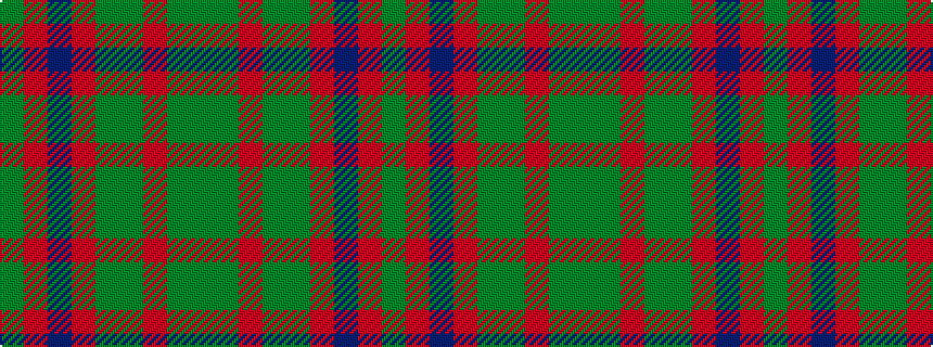 idealised woven sample of pattern GGRGGRBRG