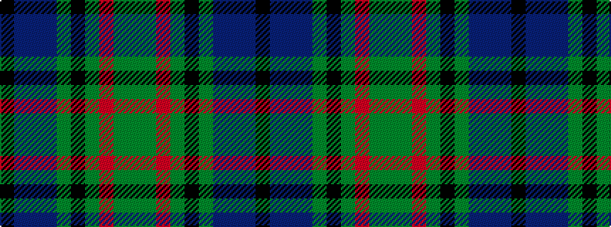 idealised woven sample of pattern GGRGKGBBBK