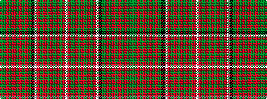 idealised woven sample of pattern GGRGRGRGRGKWRGRGRGRGRW