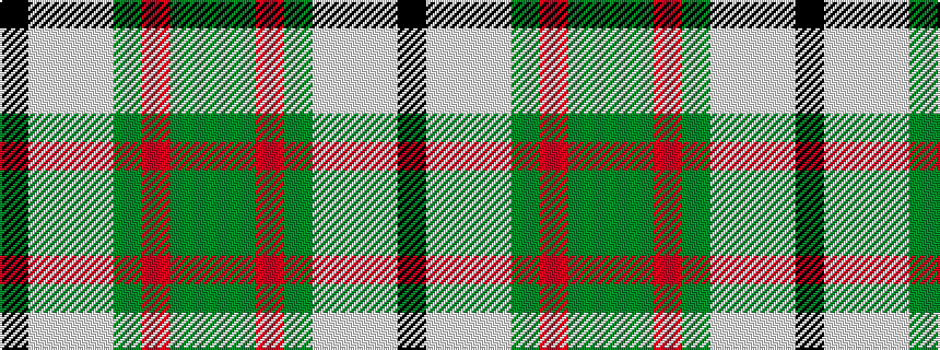 idealised woven sample of pattern GGRGWWWK