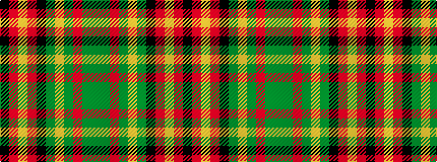 idealised woven sample of pattern GGRGYGKRYRK