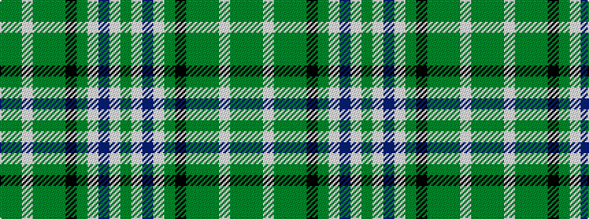 idealised woven sample of pattern GGWGGGKGWBWG