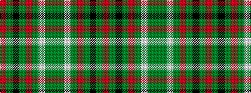 idealised woven sample of pattern GGWGRGKGR